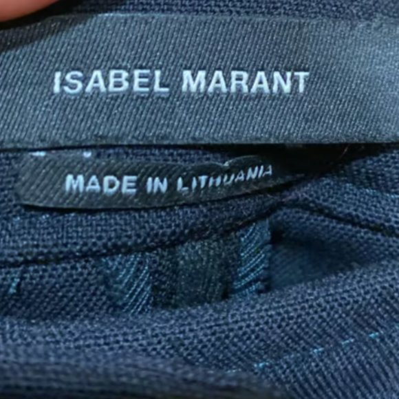 Isabel Marant Black High Waisted Button Shorts - Picture 4 of 4